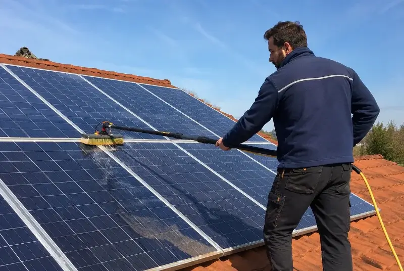 Nettoyage et entretien de panneaux solaires à Sainte-Radégonde-des-Noyers