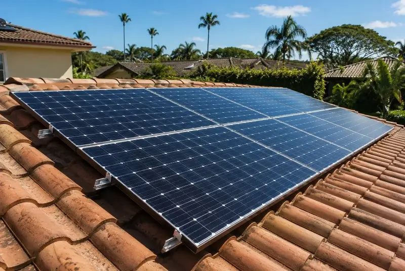 Installation de panneaux solaires à Sainte-Radégonde-des-Noyers